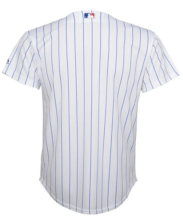 Majestic Chicago Cubs Toddler White Home Official Cool Base Jersey Size: 2T