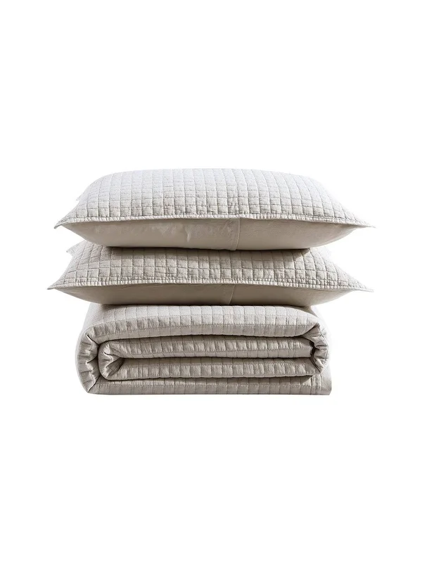Ed Ellen DeGeneres Sleep Soft Quilt Set - King, Blue