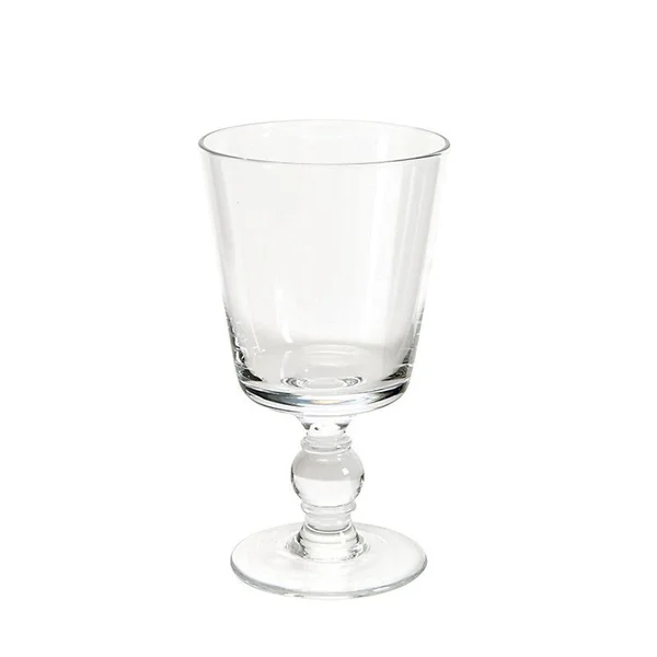 Set of 4 St. Tropez Glassware - Wine Goblet Clear - Ballard Designs