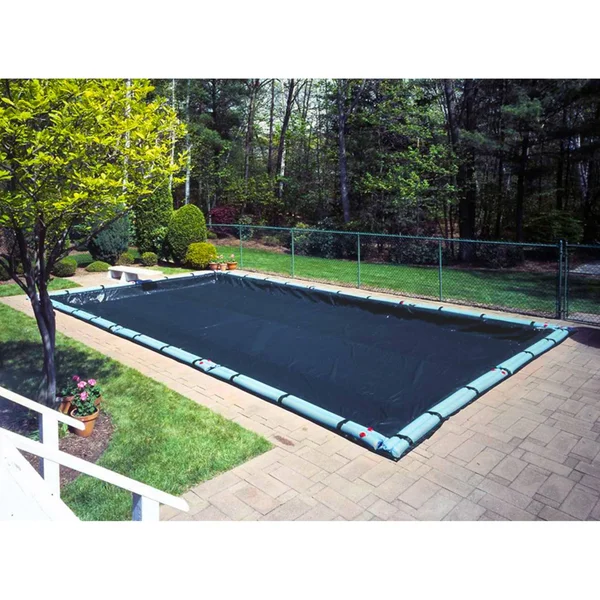 Robelle Next-Generation Ripshield Olympus Winter Cover for In-Ground Pools - Size: 16 x 32 ft Pool, Blue