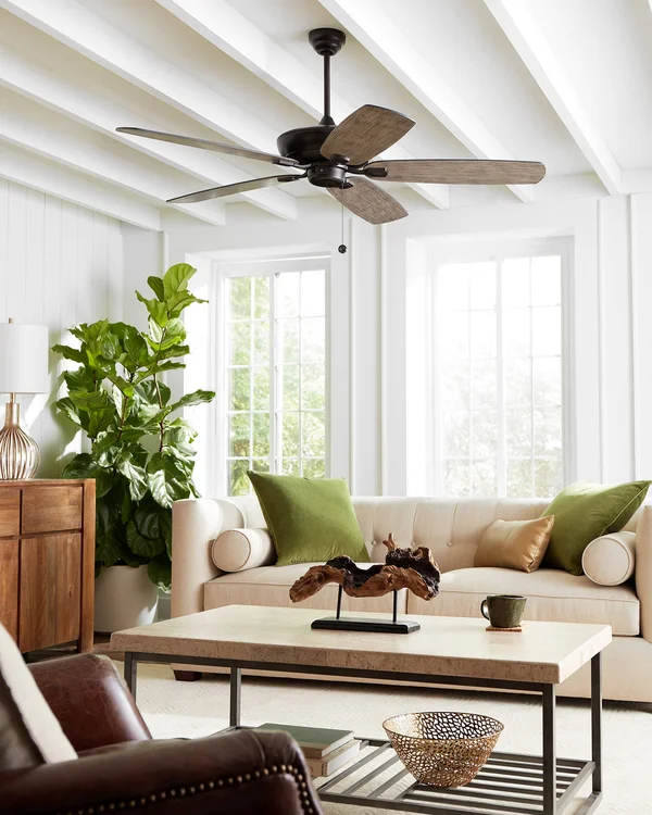 Monte Carlo 5COM52AGP Colony Max 52x22 Ceiling Fan - Aged Pewter