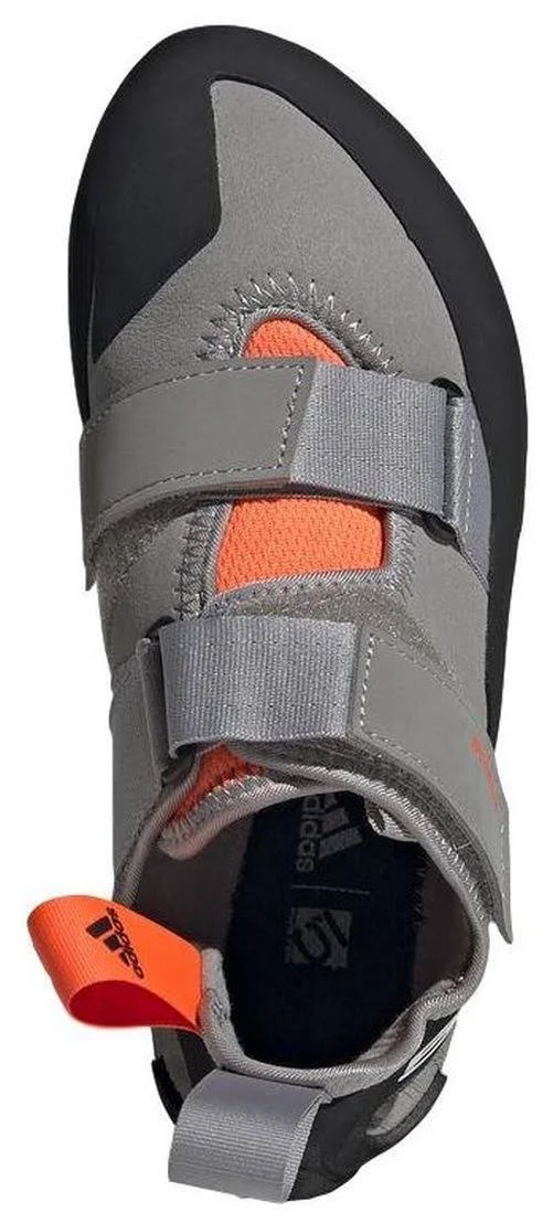 Five Ten Women's Kirigami Climbing Shoe - 10 - Dove Grey, Black, Solar Red