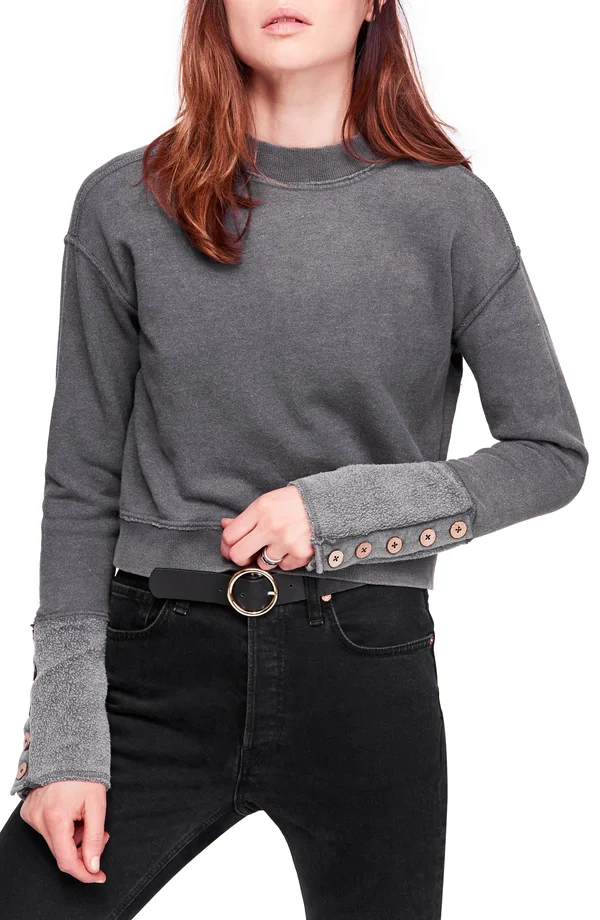 Free People Women's Look Ahead Sweatshirt