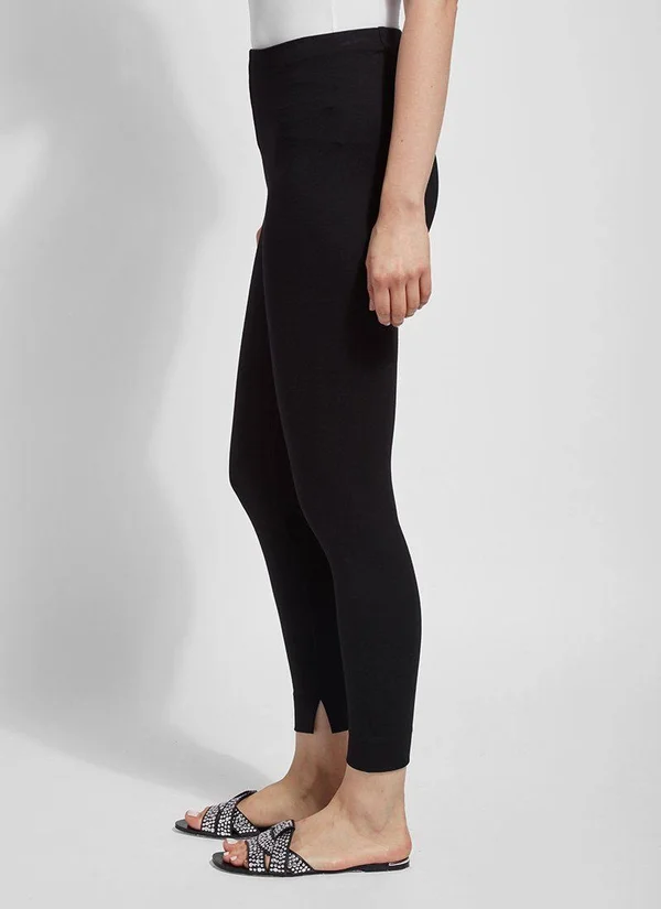 Lysse Fennel Ankle Slit Legging Black Size S Womens