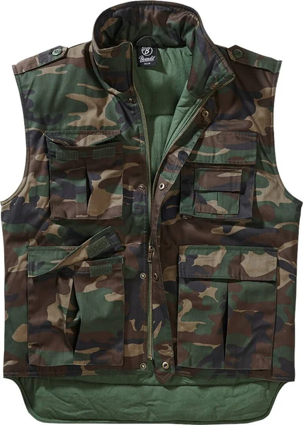 Brandit Ranger Vest, Green, Size 5XL