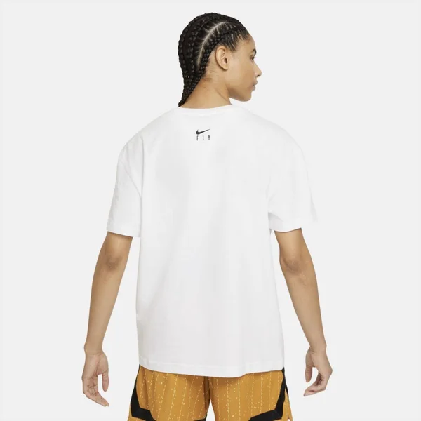 Nike Women's Legend Basketball Boyfriend T-Shirt - Medium, White