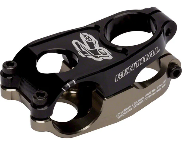 Renthal Duo Stem Black/Gold - 50mm