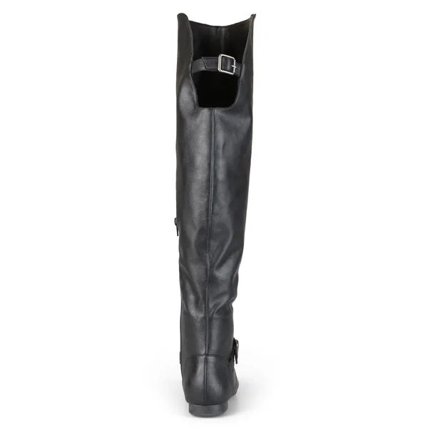 Journee Collection Women's Wide Calf Loft Boot - Black