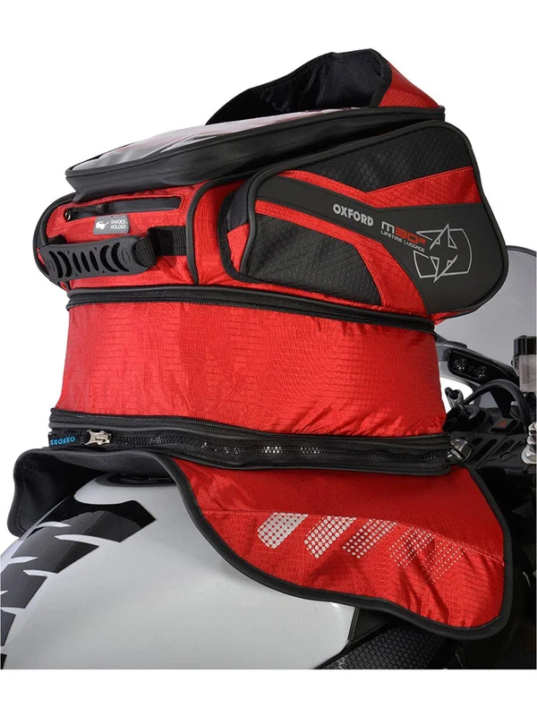 Oxford M30R Magnetic Tankbag Red - OL246