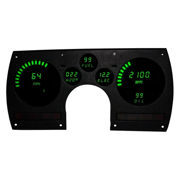 Intellitronix - DP4003G, 1982-1990 Camaro LED Digital Gauge PANEL, Green