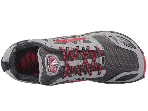 Altra Lone Peak 3.0 Neoshell Trail Running Shoe - Men's Gray/Red - 9.5