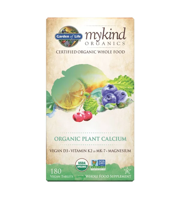 Garden of Life MyKind Organics Organic Plant Calcium - 90 Tablets