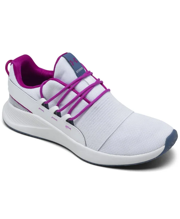 Under Armour Women's Charged Breathe Lace Sportstyle Shoes - White - 8