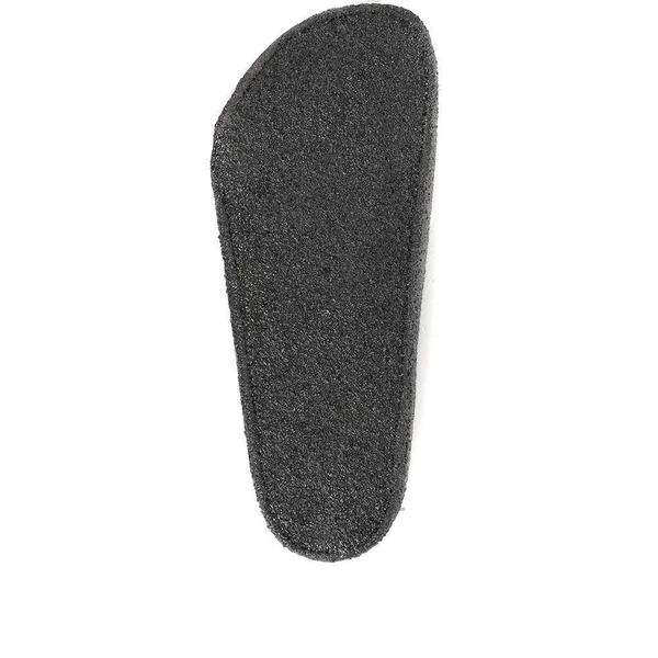 Birkenstock Men's Zermatt Wool Felt Slippers - Grey, US 06.5