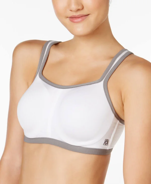 Natori Yogi Contour Convertible Sports Bra, Women's, Size: 32DD, White