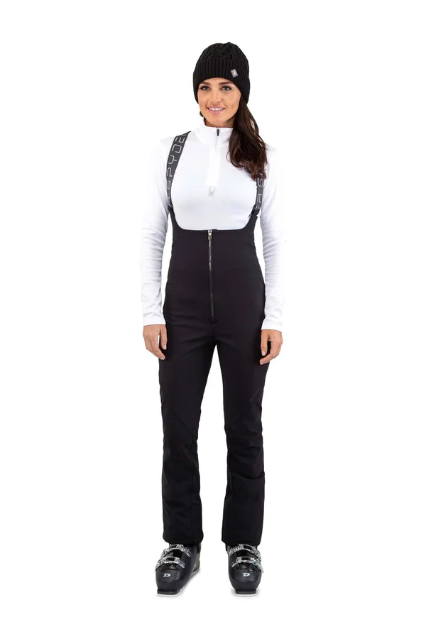Spyder Strutt Softshell Bib Pant - Women's Black, 10