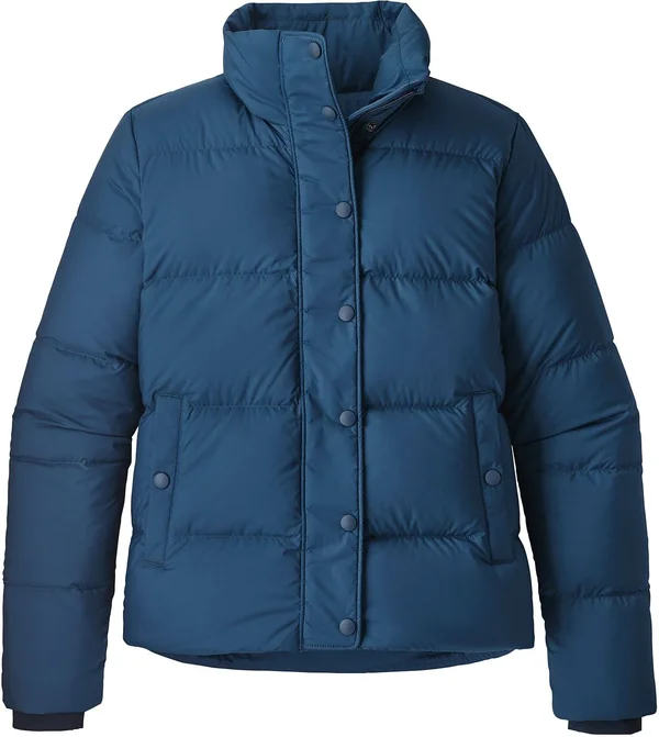 Patagonia Women's Silent Down Jacket Blue XL
