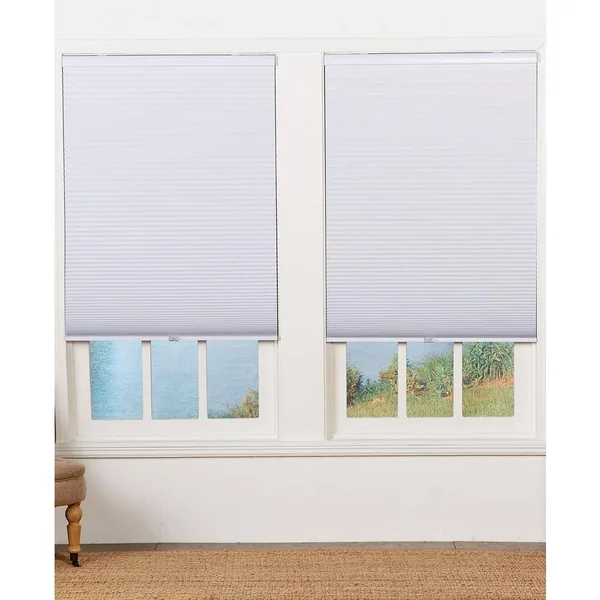 Allen + Roth 30.5-in W x 64-in L White Blackout Cellular Shade Ccbowhite304640