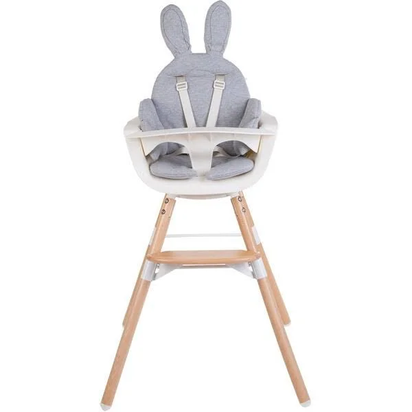Childhome Rabbit Universal Seat CUSHION - Grey, 70 x 60 x 5 cm