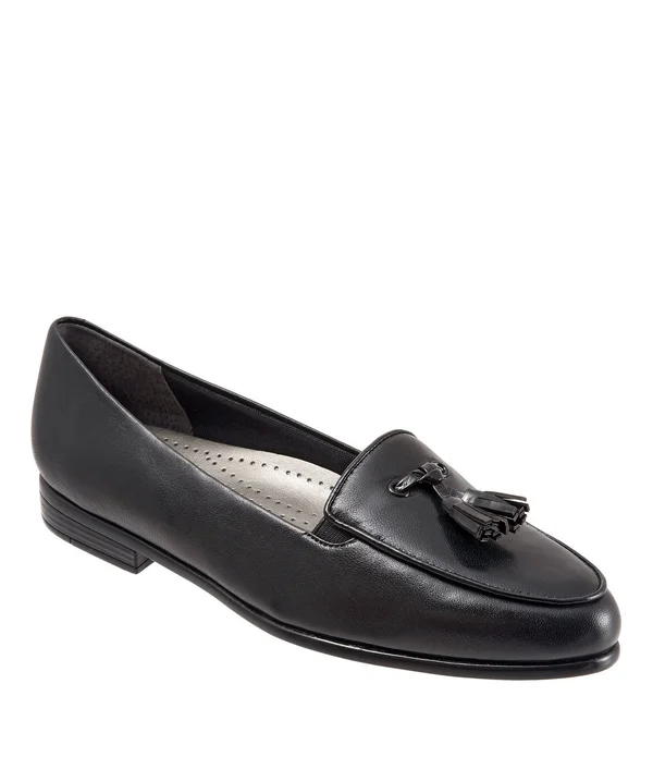 Trotters Leana - Women's Loafer - Black, Size: 11.5
