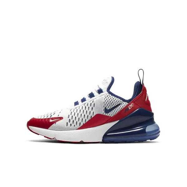 Nike - Grade School Air Max 270 (White - University Red, Obsidian)
