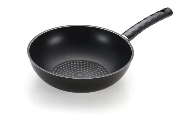 Happycall 12-in Aluminum Wok in Black, KHC0024