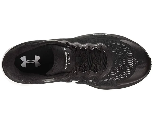 Under Armour Men's Charged Bandit 6 Running Shoes - Black, 7