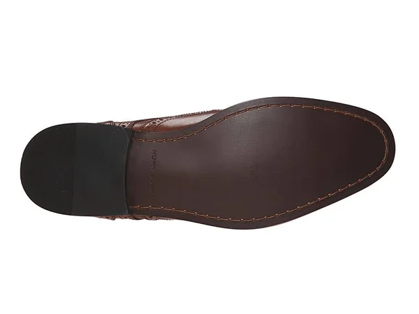Nunn Bush Men's Nelson Wing Tip Oxford - Size: 10, Brown