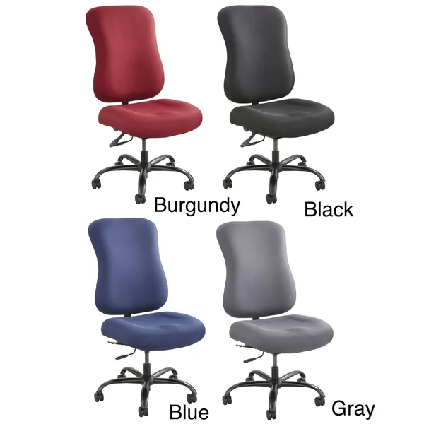Safco Optimus Big and Tall Chair, Black
