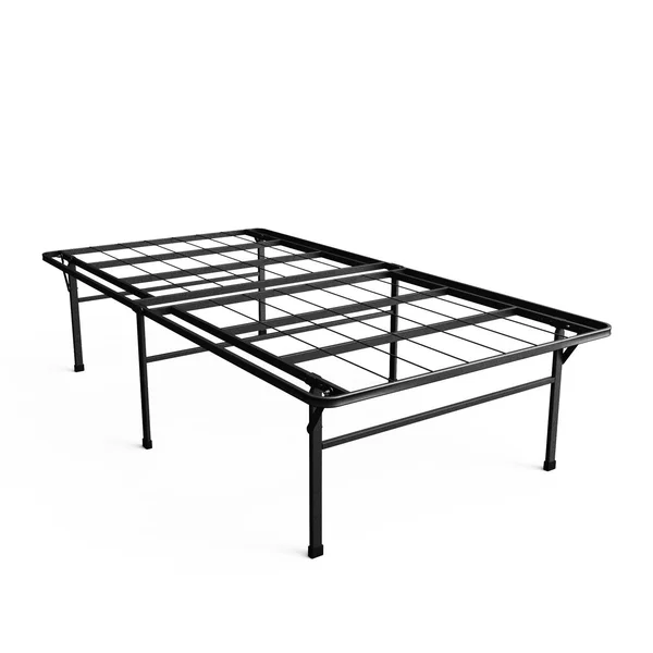 Priage 18-inch High Profile SmartBase Black Platform Bed Frame - Twin XL