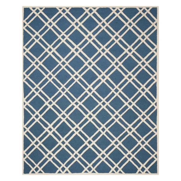 Safavieh Cambridge Navy Blue & Ivory 8& x 10& Rug