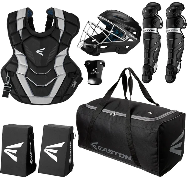 Easton Intermediate Gametime Elite Catcher&s Set - Black