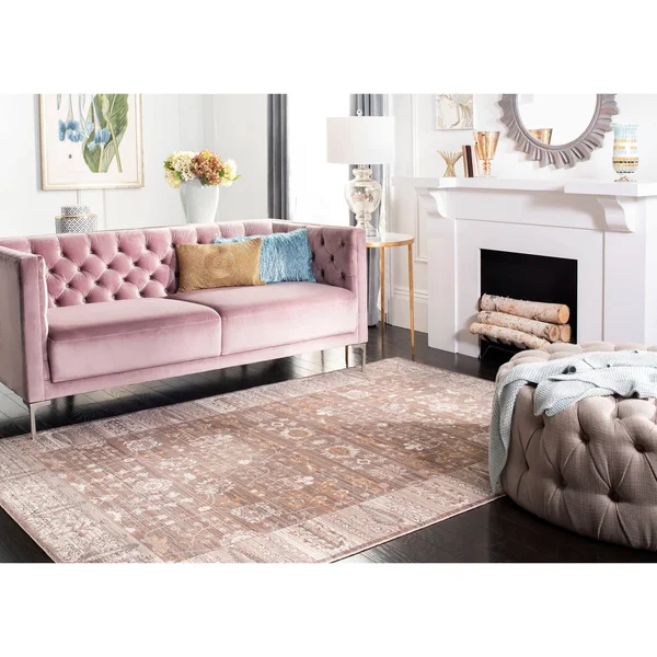 Safavieh Valencia Light & Dark Grey 4& x 6& Rug