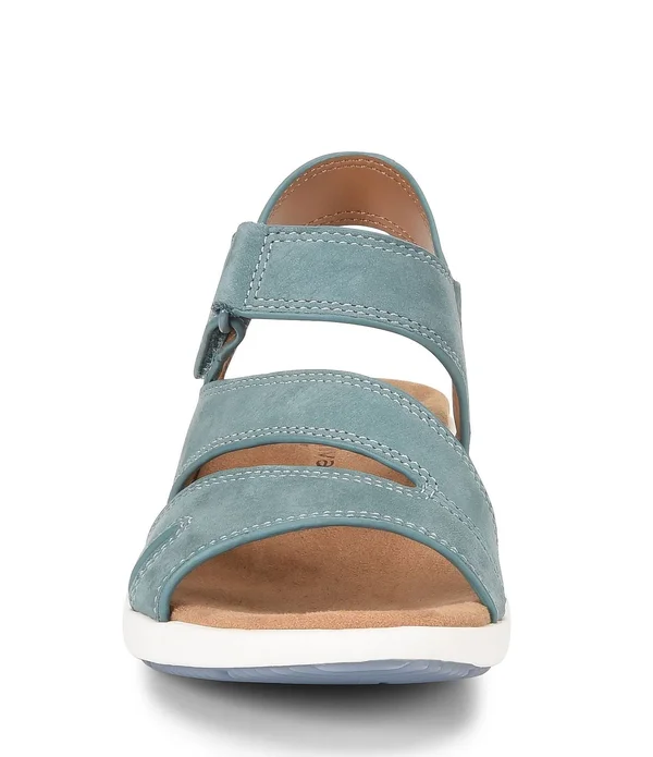 Comfortiva Tippa Womens Sandals CT012907, Teal, Size 7.5 W