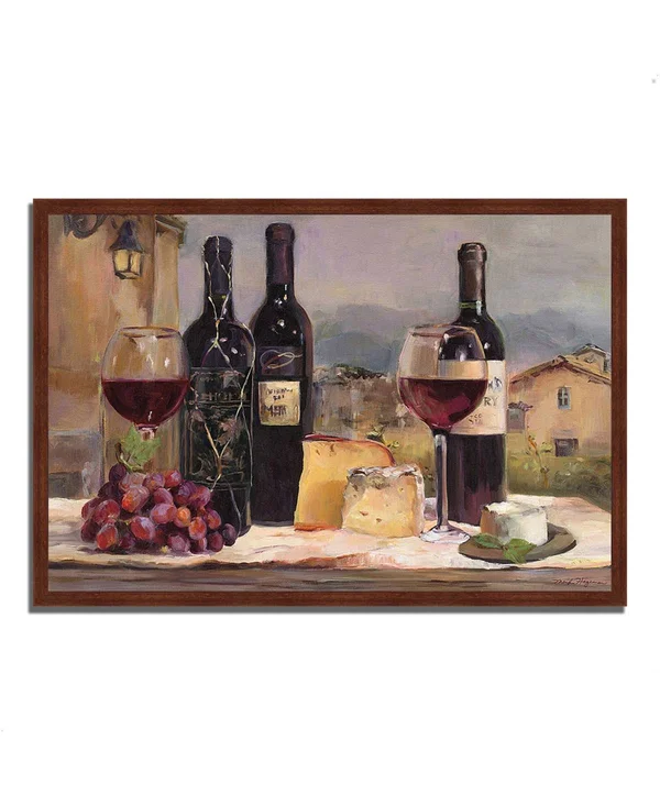 Tangletown Fine Art 26x22 x 38x22 Villa Reds by Marilyn Hageman Framed Painting Print