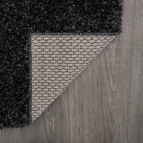 Alise Rugs Sohni Shag Transitional Solid Color Area Rug - Dark Gray - 8&9&& x 12&2&&