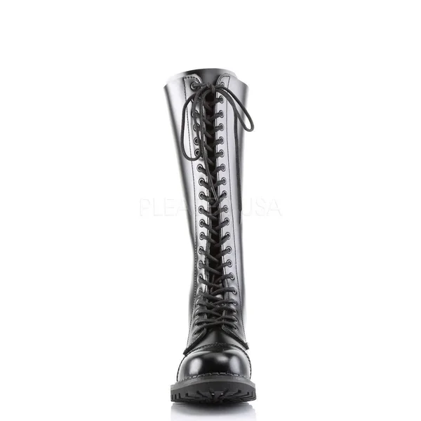 Demonia - Rocky-20 4 - Black Leather