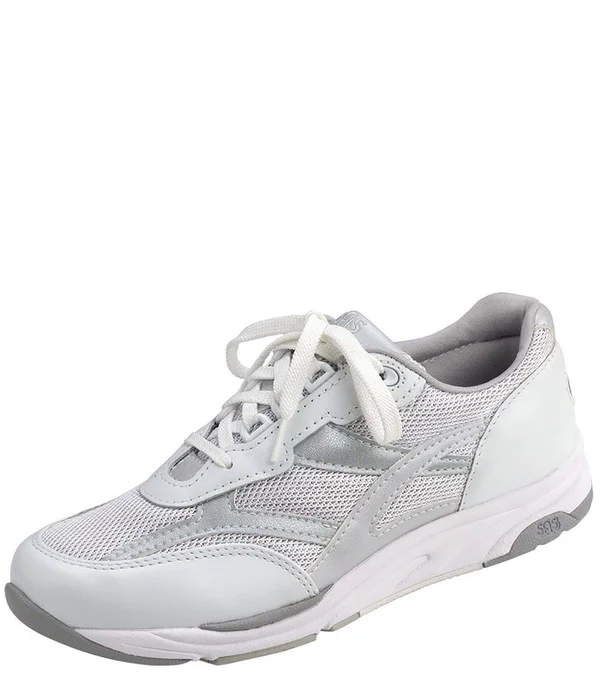 Women's SAS Tour Mesh Sneaker - Size: 10.5, Silver