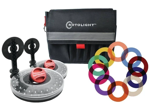 Rotolight RL48 Interview Kit - On-camera light - 2 heads x 48 lamp - LED - 160 W - DC