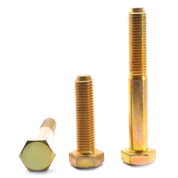3/8x22-16 x 3 1/2x22 (PT) Coarse Thread Grade 8 Hex Cap Screw (Bolt) - USA Alloy Steel Yellow Zinc Plated Pk 50