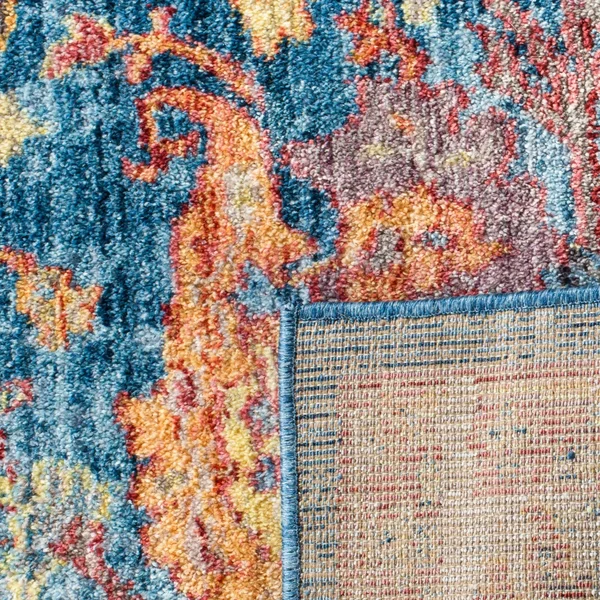Safavieh 2&-3x22 x 12& Bristol BTL361C Blue, Light Grey Rug