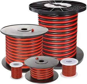 Red/Black Zip Cord (Gauge: 12 - Length: 100 ft.) Wire-RB-12-100