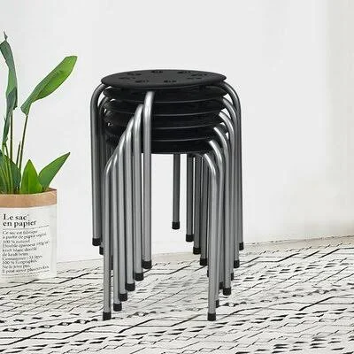 Wayfair Schuessler 17.5x22 Short Stool Orren Ellis Color: Gray