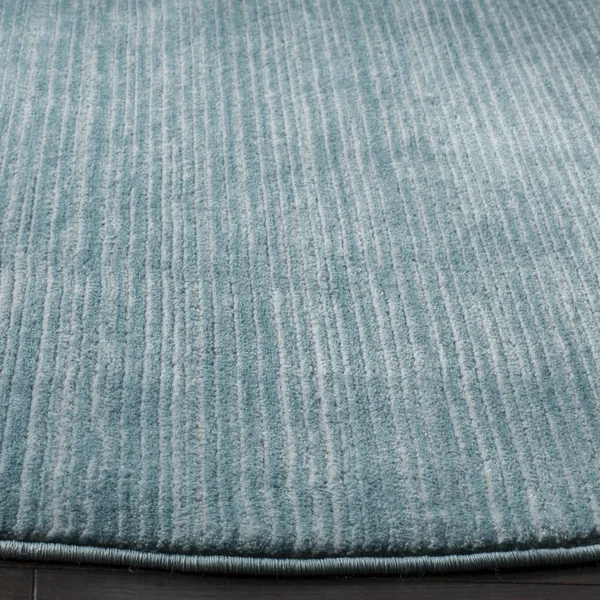 Safavieh VSN606B Vision Aqua Area Rug - 5& x 5& Square