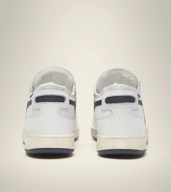 Diadora Mi Basket Row Cut White