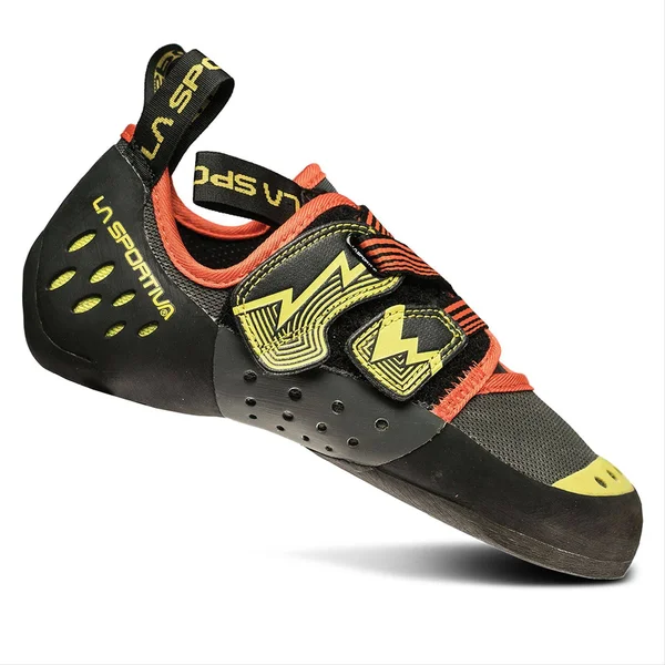 La Sportiva Men's Oxygym Climbing Shoe - 45 - Carbon - Sulphur