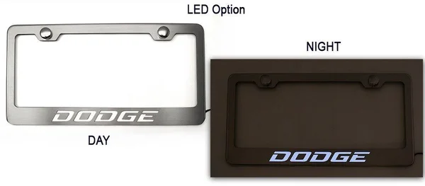 American Car Craft Custom Dodge License Plate Frame
