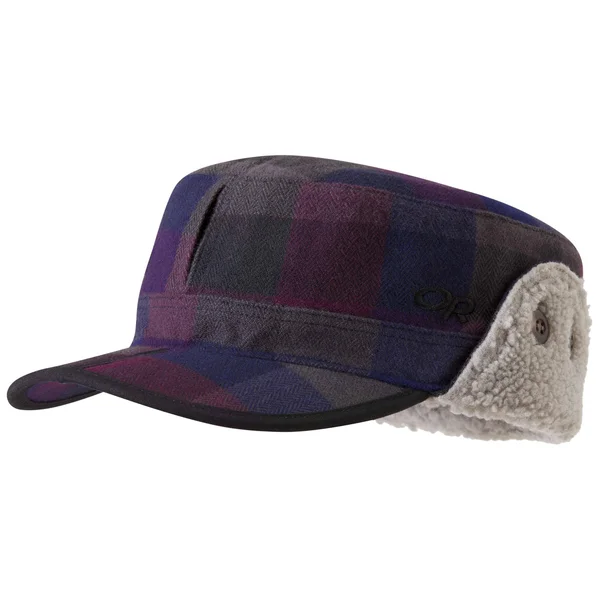 Outdoor Research Yukon Cap, Blackberry Plaid, Medium