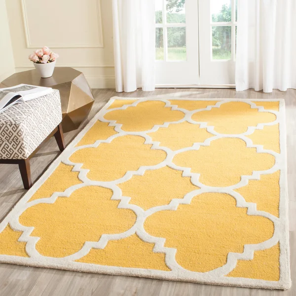 Safavieh Cambridge Navy & Ivory 4& x 4& Round Rug