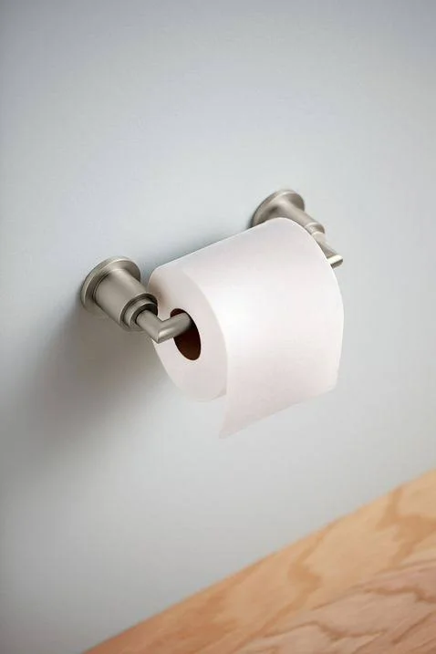 Moen YB0808BN ARRIS Pivoting Toilet Paper Holder - Brushed Nickel